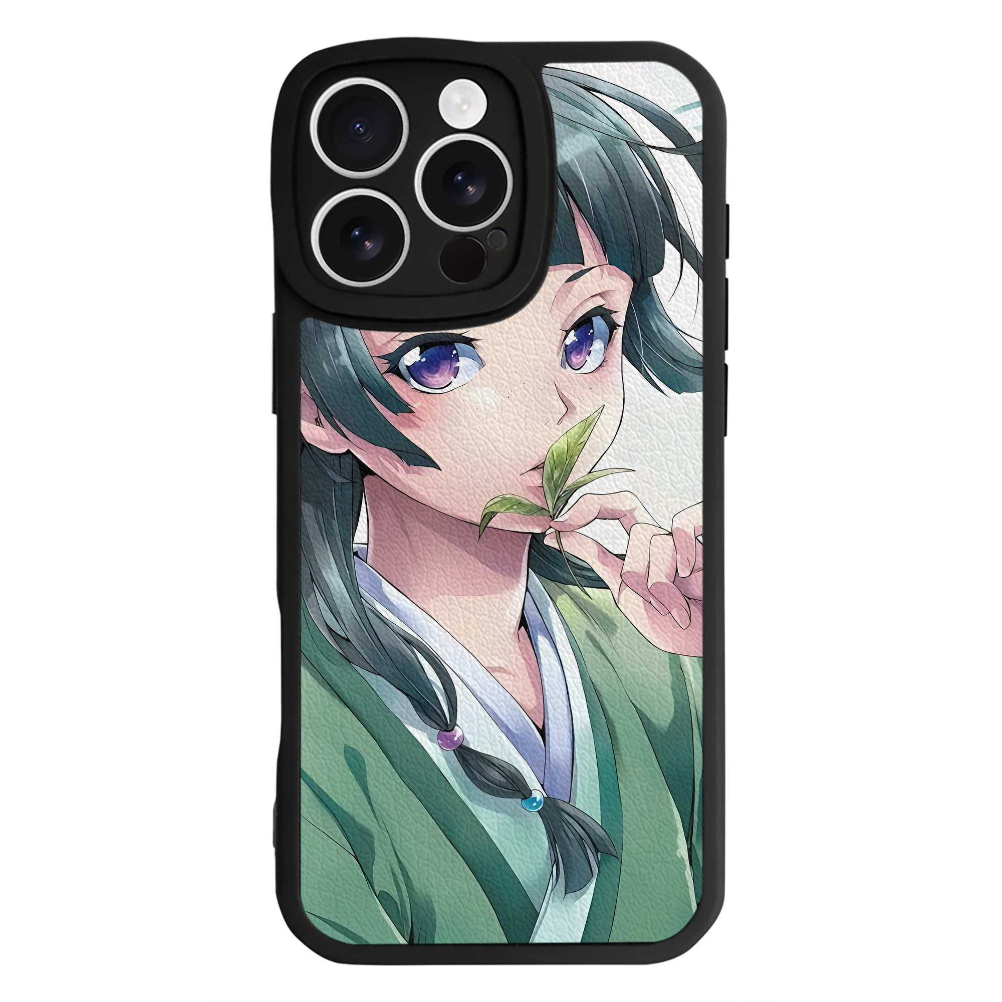 薬屋のひとりごと The Apothecary Diaries 【iPhone 16シリーズ対応】シリコンスマホケース（レザー調） 材質：シリコン